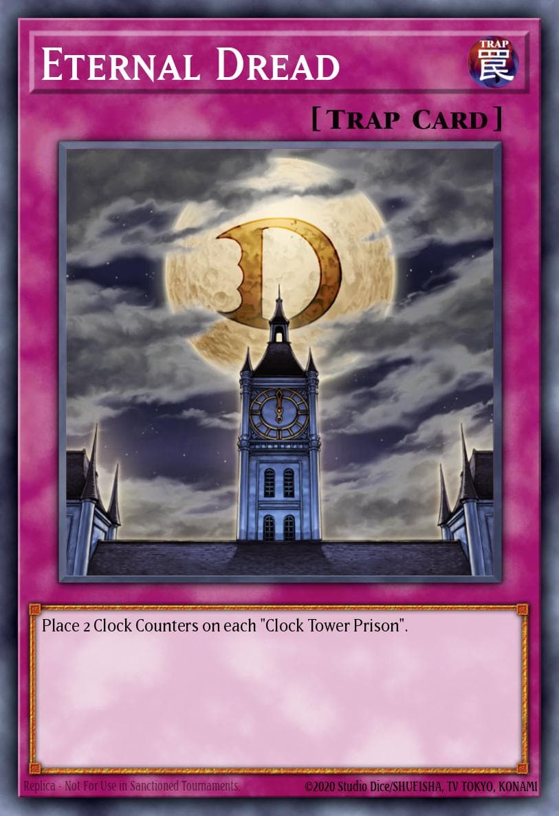 Eternal Dread — Duelist Pack 5: Aster Phoenix Yu-Gi-Oh! card by KAZUKI TAKAHASHI