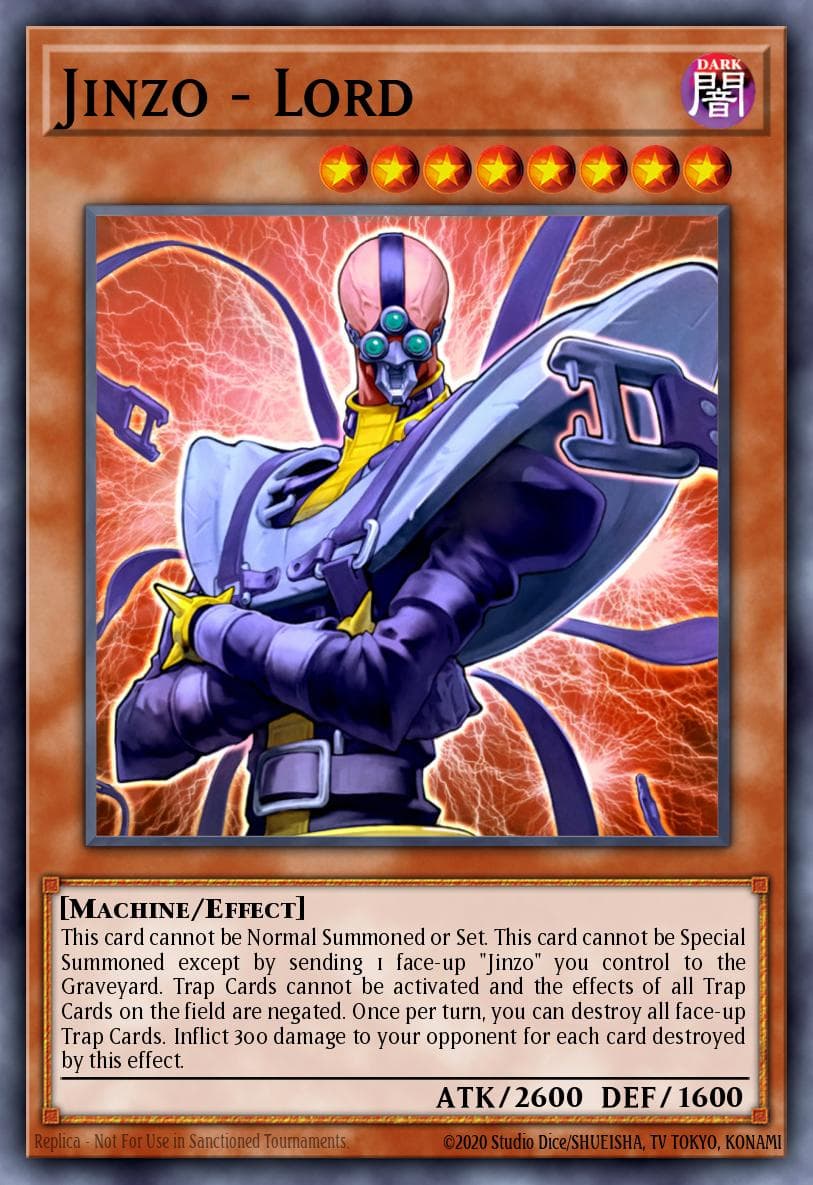 Jinzo - Lord — Legendary Duelists: Rage of Ra Yu-Gi-Oh! card by Konami