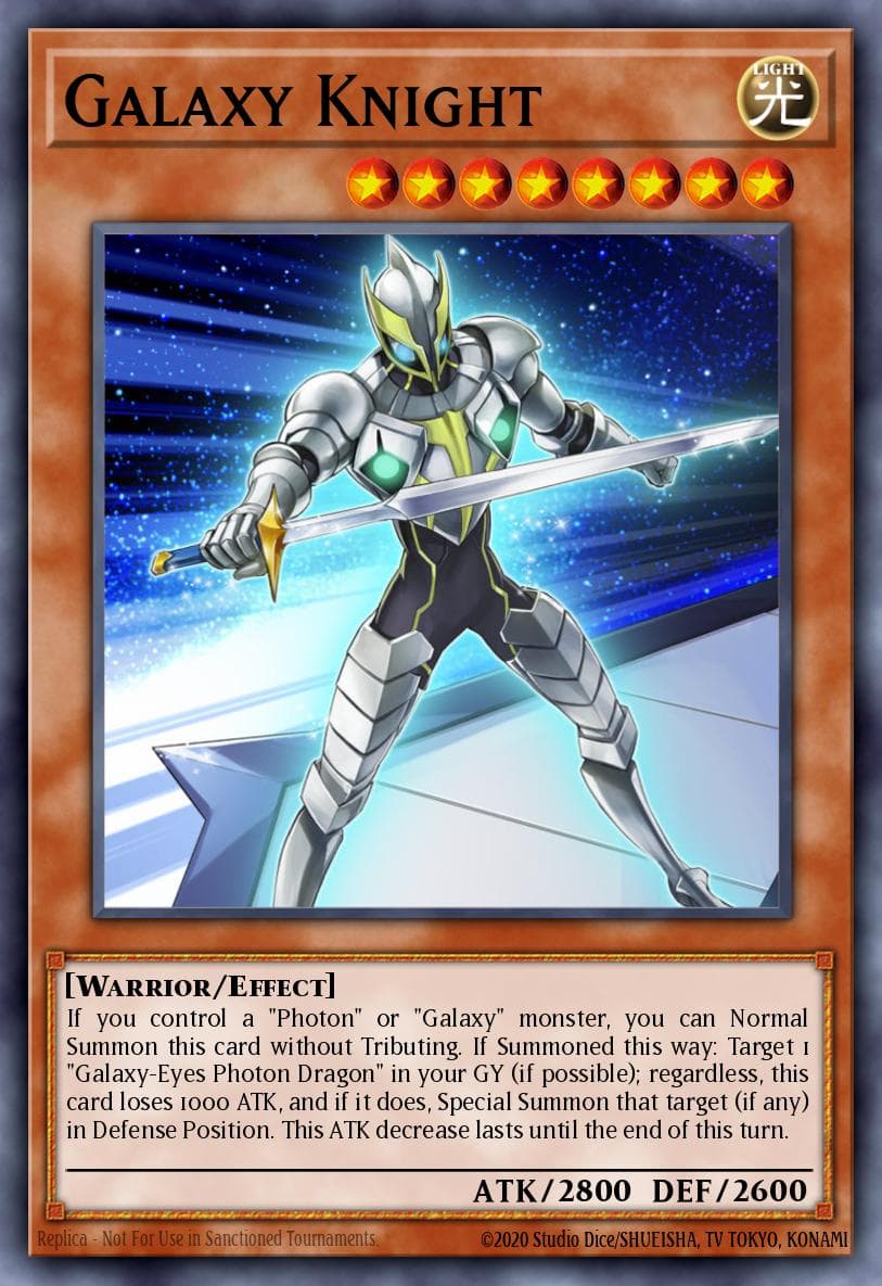 Galaxy Knight — Legendary Duelists: White Dragon Abyss