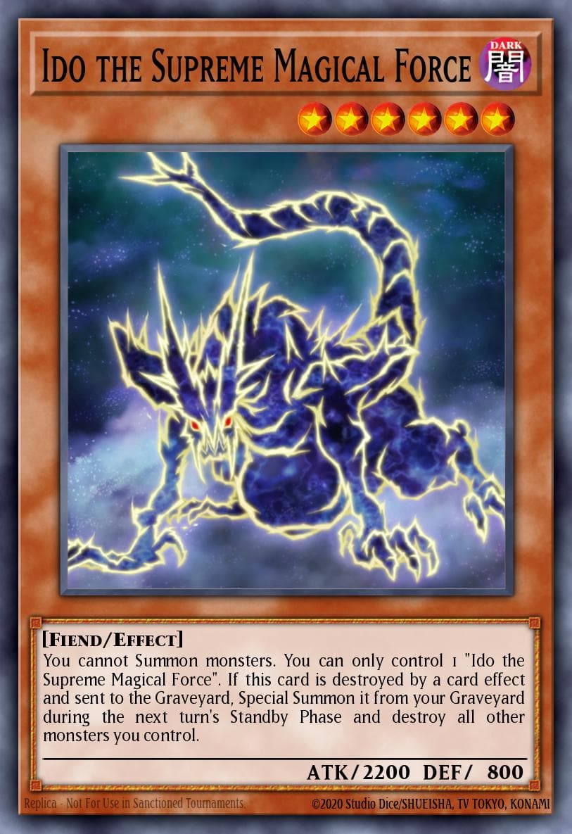 Ido the Supreme Magical Force — Yu-Gi-Oh! card