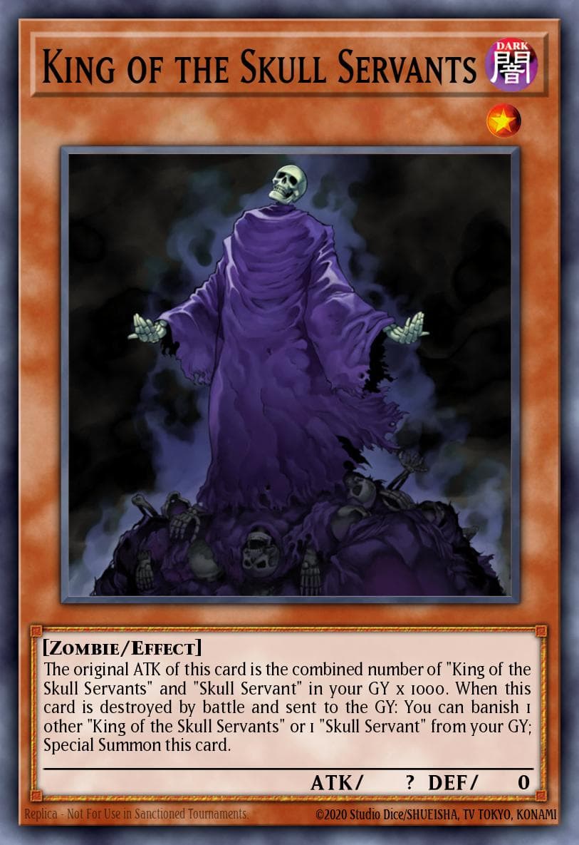 King of the Skull Servants — Yu-Gi-Oh! card