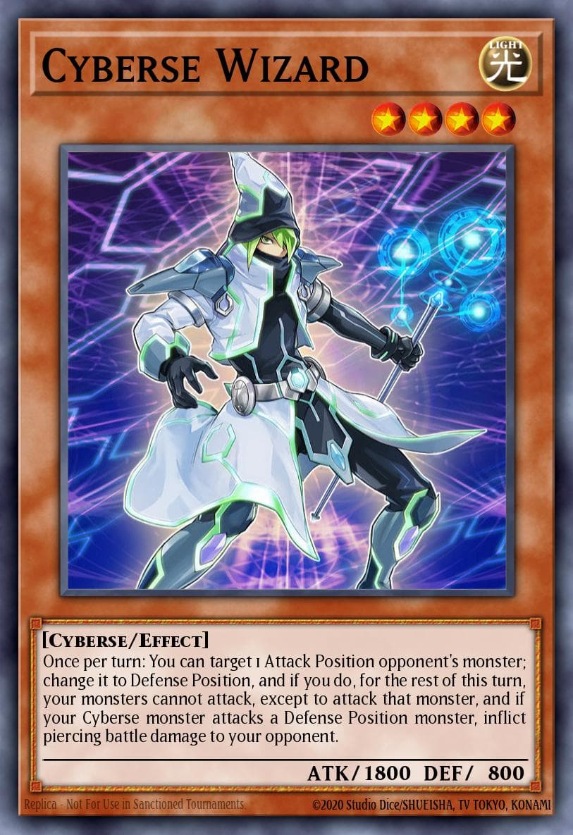 Cyberse Wizard — Yu-Gi-Oh! card