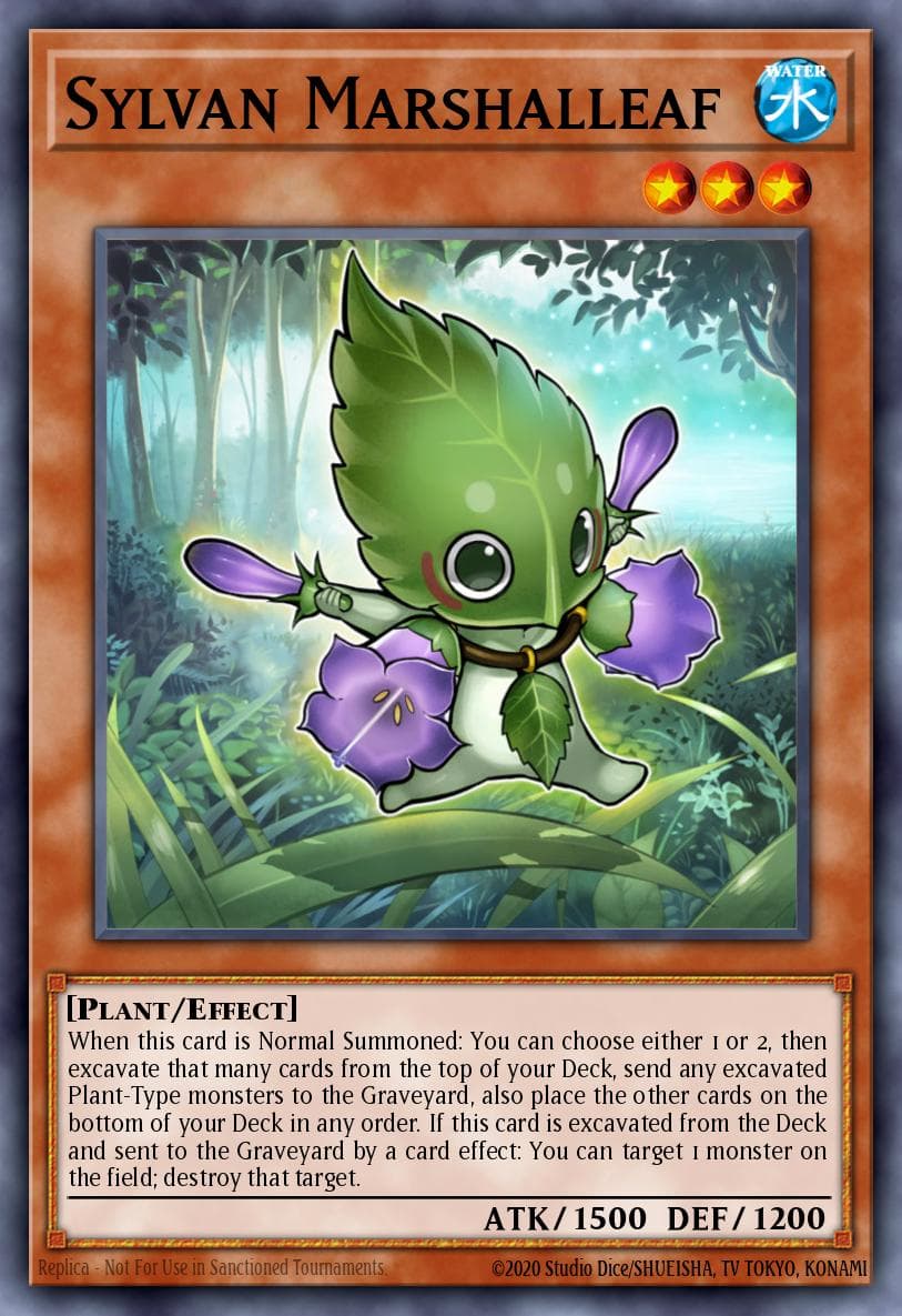 Sylvan Marshalleaf — Legacy of the Valiant Yu-Gi-Oh! card by KAZUKI TAKANASHI