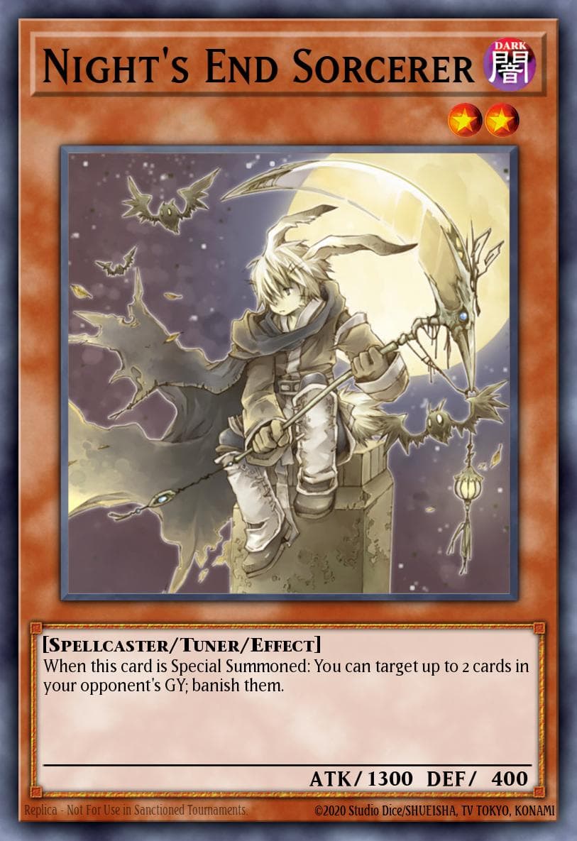 Night's End Sorcerer — OTS Tournament Pack 3 Yu-Gi-Oh! card by KAZUKI TAKAHASHI