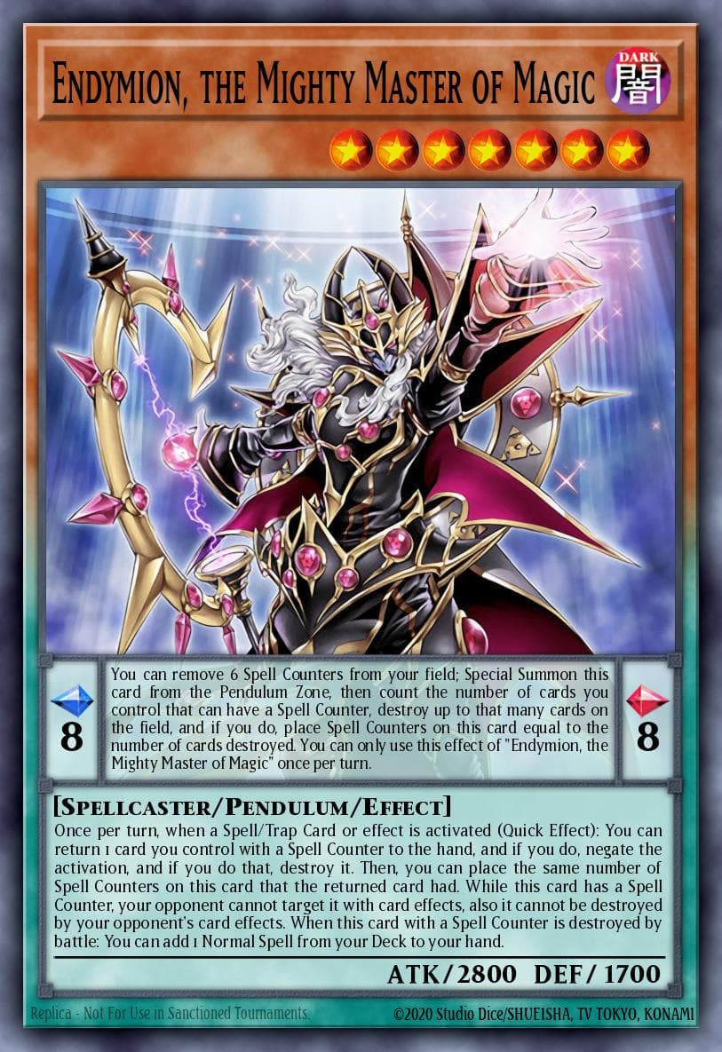 Endymion, the Mighty Master of Magic — Yu-Gi-Oh! card