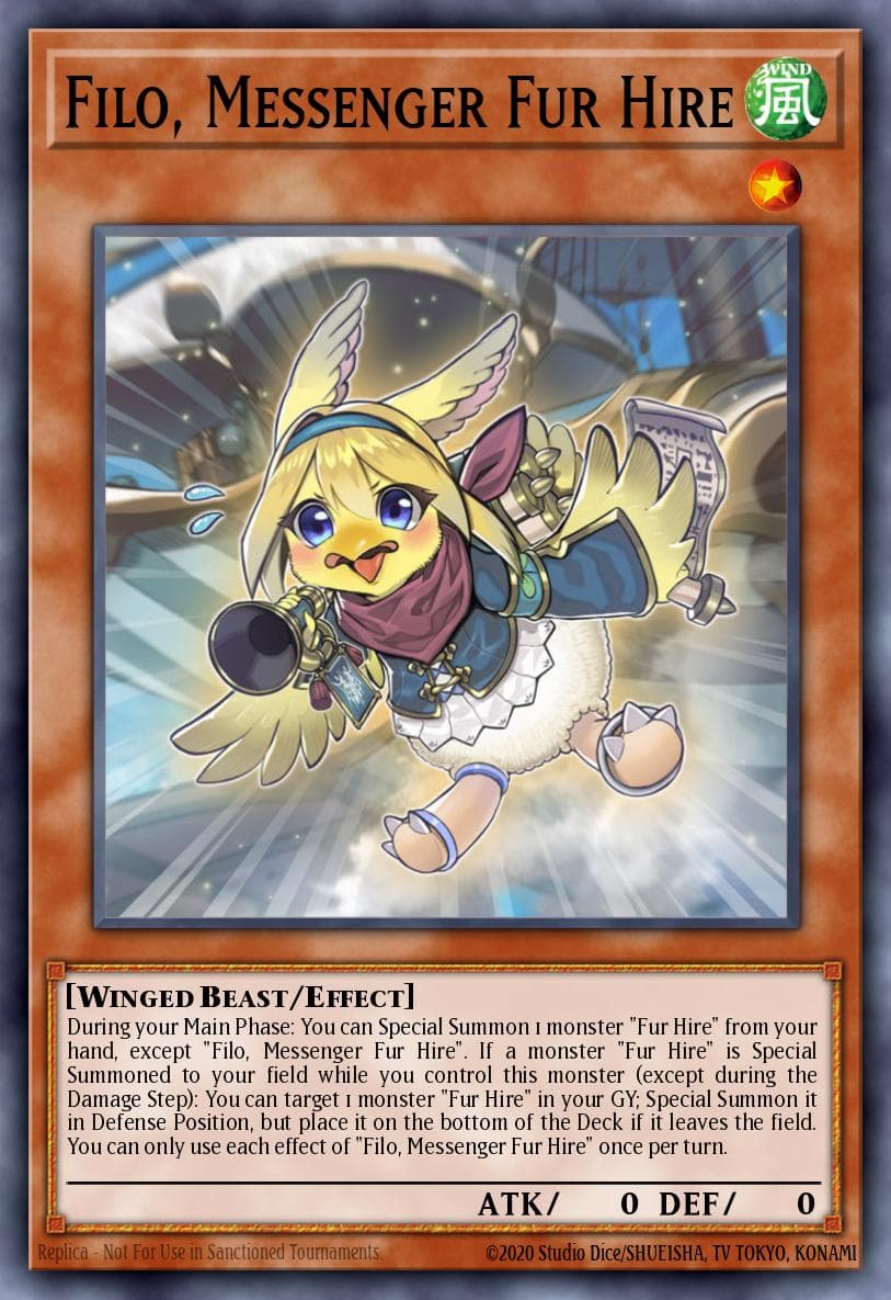 Filo, Messenger Fur Hire — Dark Neostorm