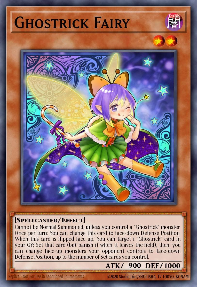 Ghostrick Fairy — Ignition Assault Yu-Gi-Oh! card by KAZUKI TAKAHASHI