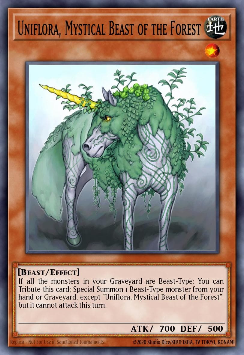 Uniflora, Mystical Beast of the Forest — Return of the Duelist