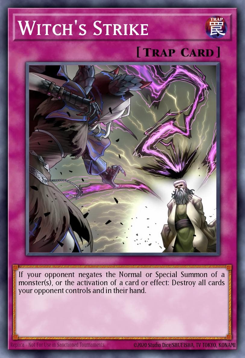 Witch's Strike — Yu-Gi-Oh! card