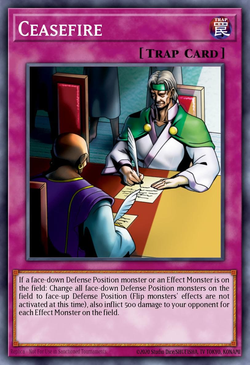 Ceasefire — Astral Pack 6 Yu-Gi-Oh! card by Konami