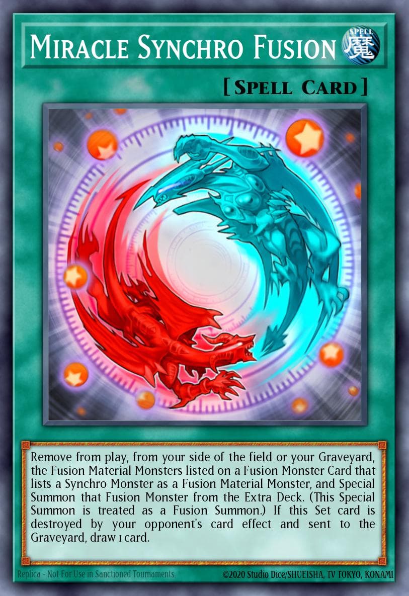 Miracle Synchro Fusion — Duelist Revolution