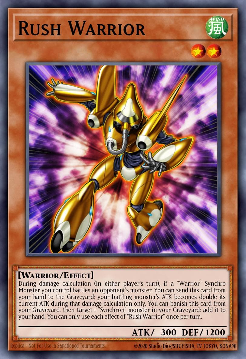 Rush Warrior — Legendary Duelists: Synchro Storm