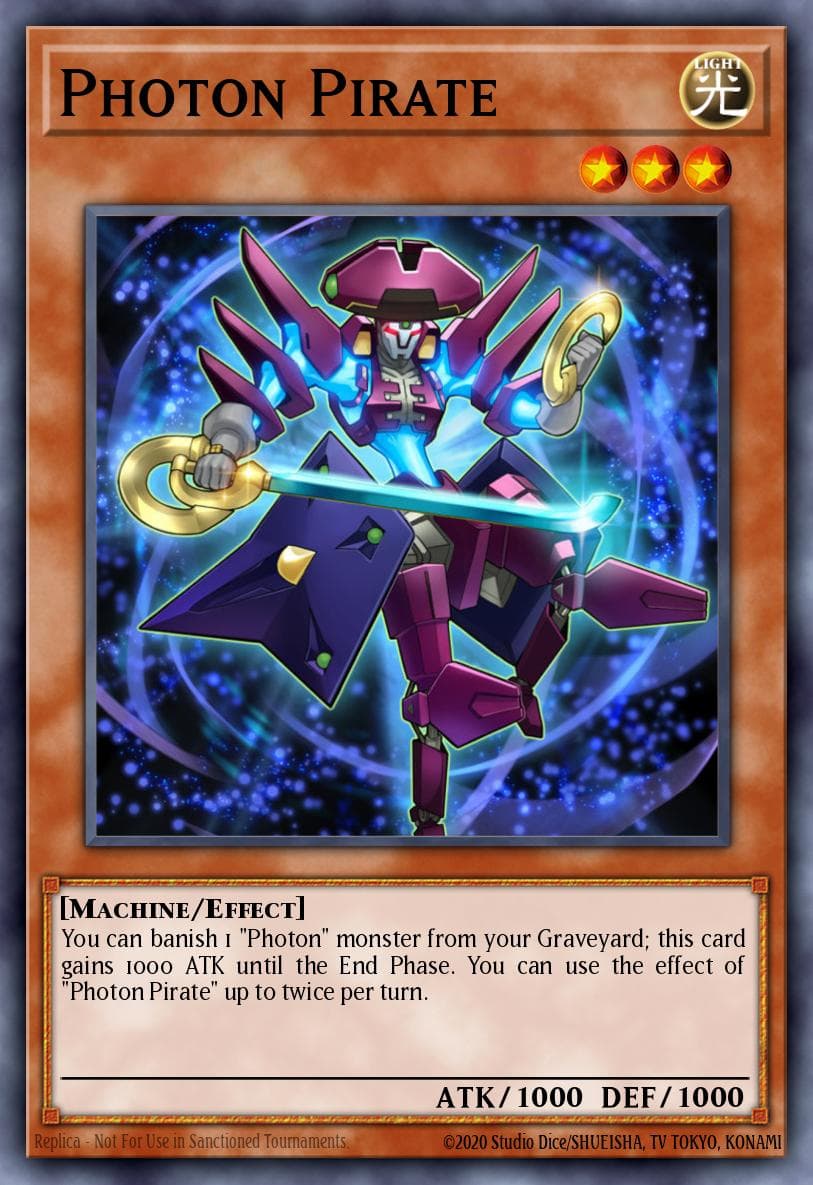Photon Pirate — 2013 Zexal Collection Tin Yu-Gi-Oh! card by KAZUKI TAKAHASHI