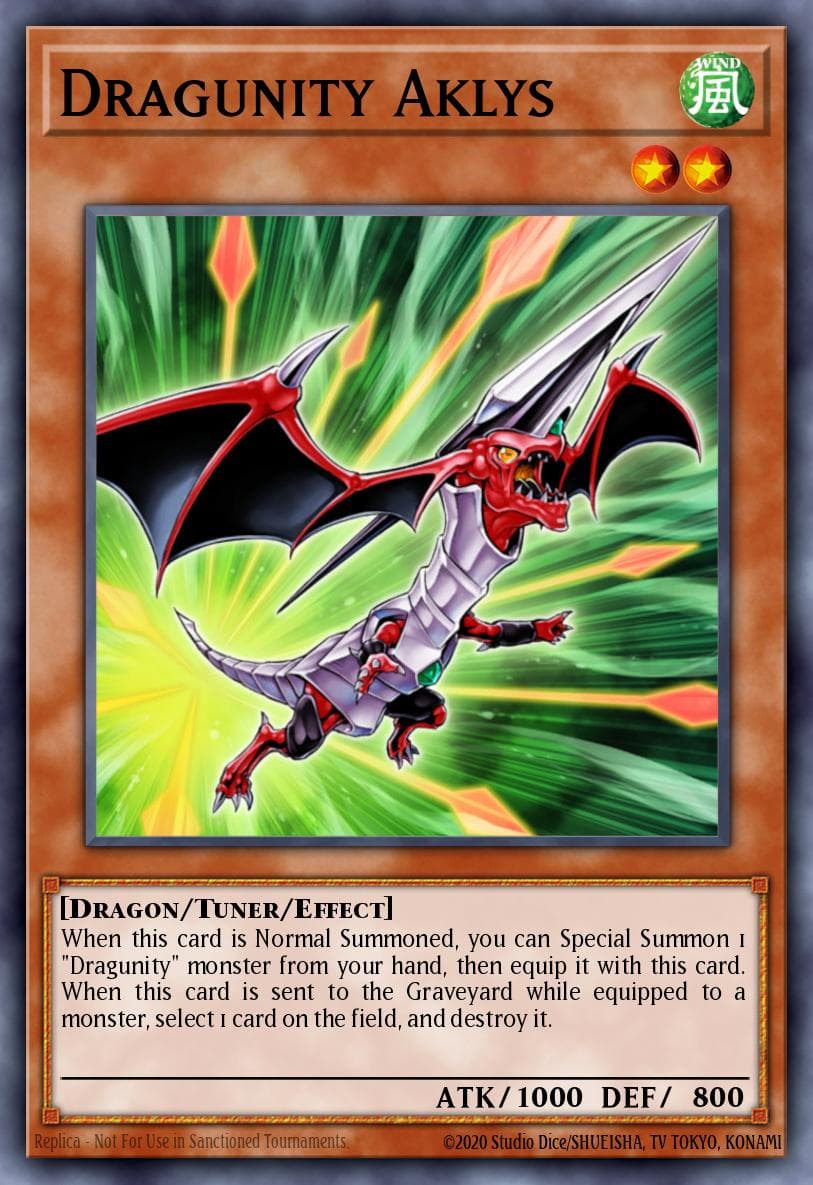 Dragunity Aklys — Structure Deck: Dragunity Legion