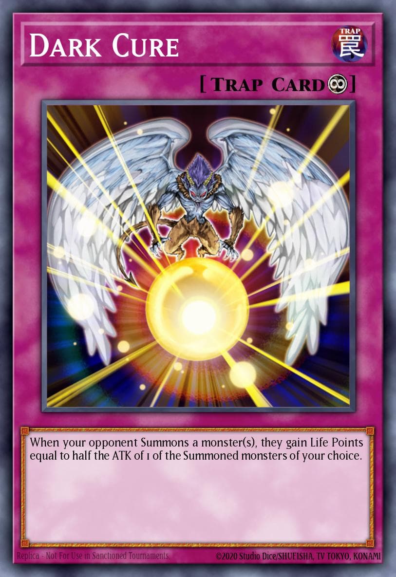 Dark Cure — Yu-Gi-Oh! GX Tag Force Evolution Promo Yu-Gi-Oh! card by KAZUKI TAKAHASHI