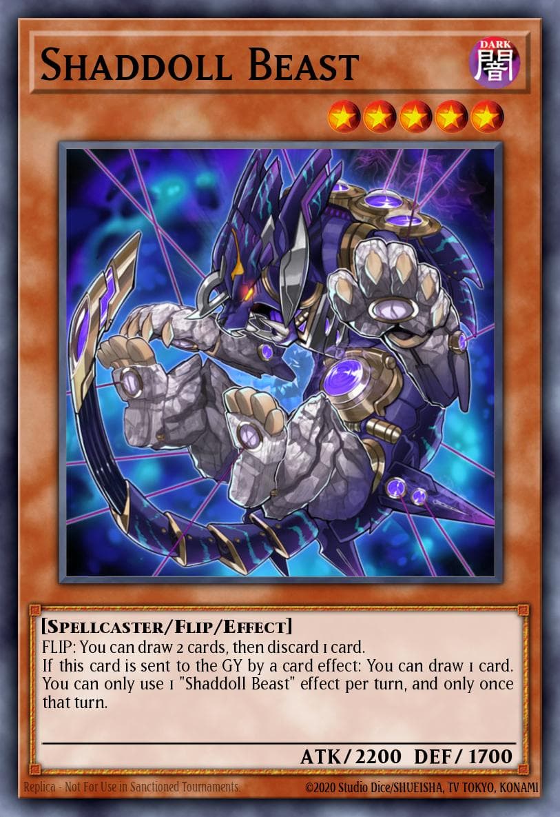 Shaddoll Beast — Yu-Gi-Oh! card