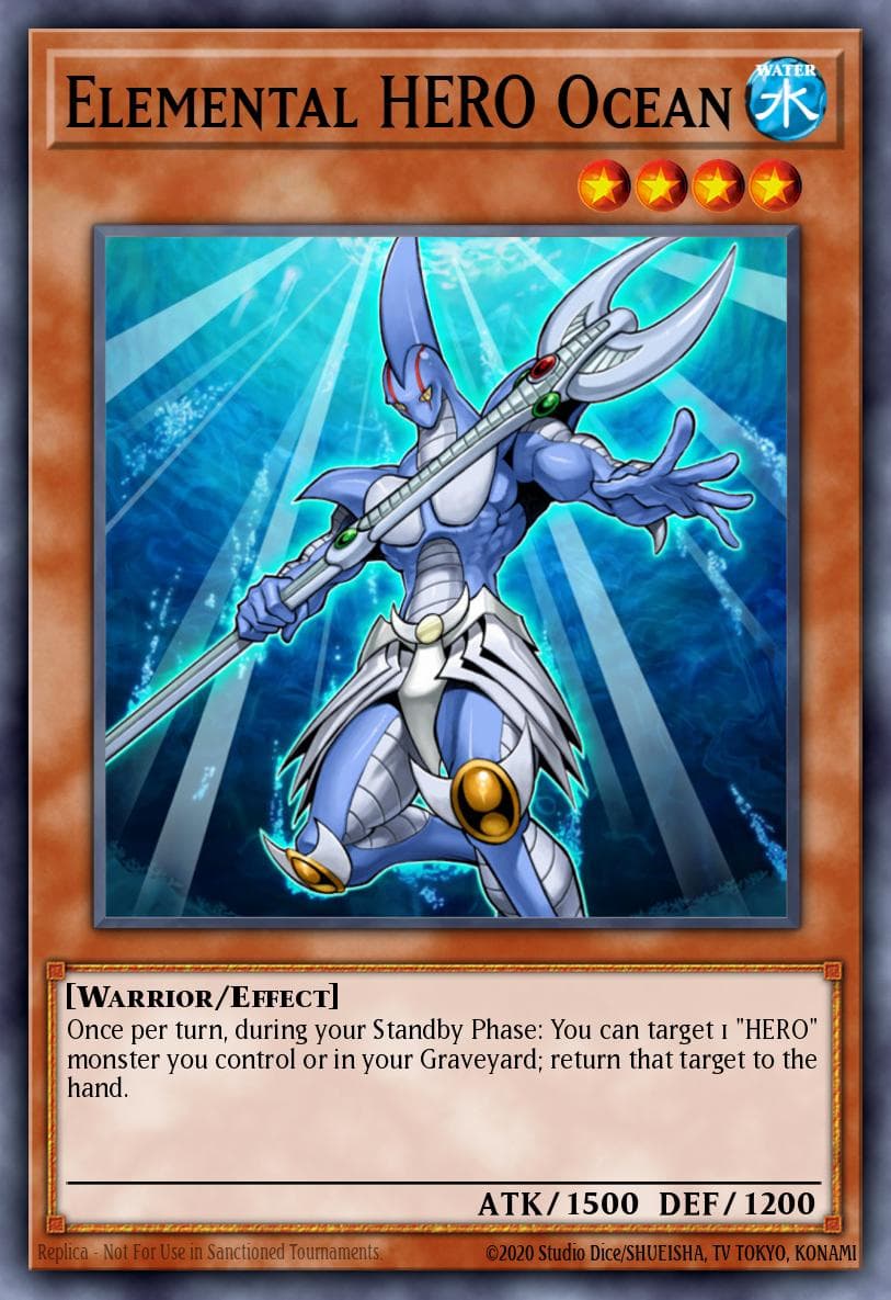 Elemental HERO Ocean — Yu-Gi-Oh! card