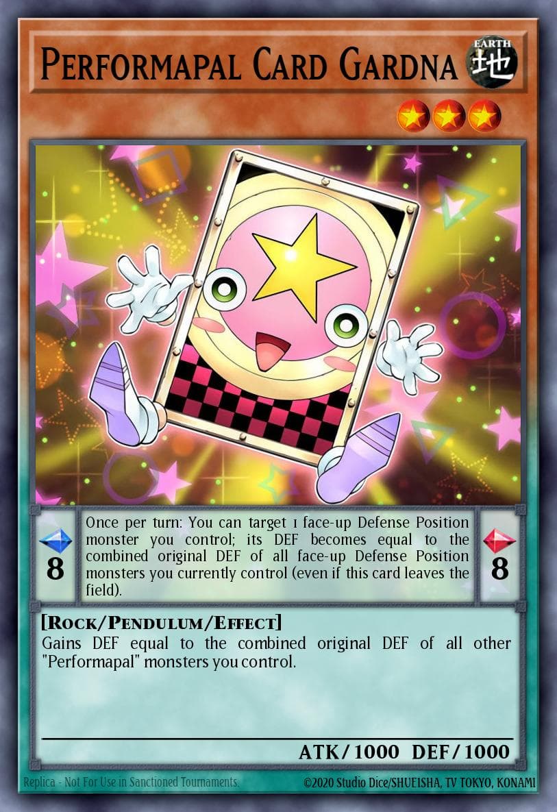 Performapal Card Gardna — Rise of the Duelist