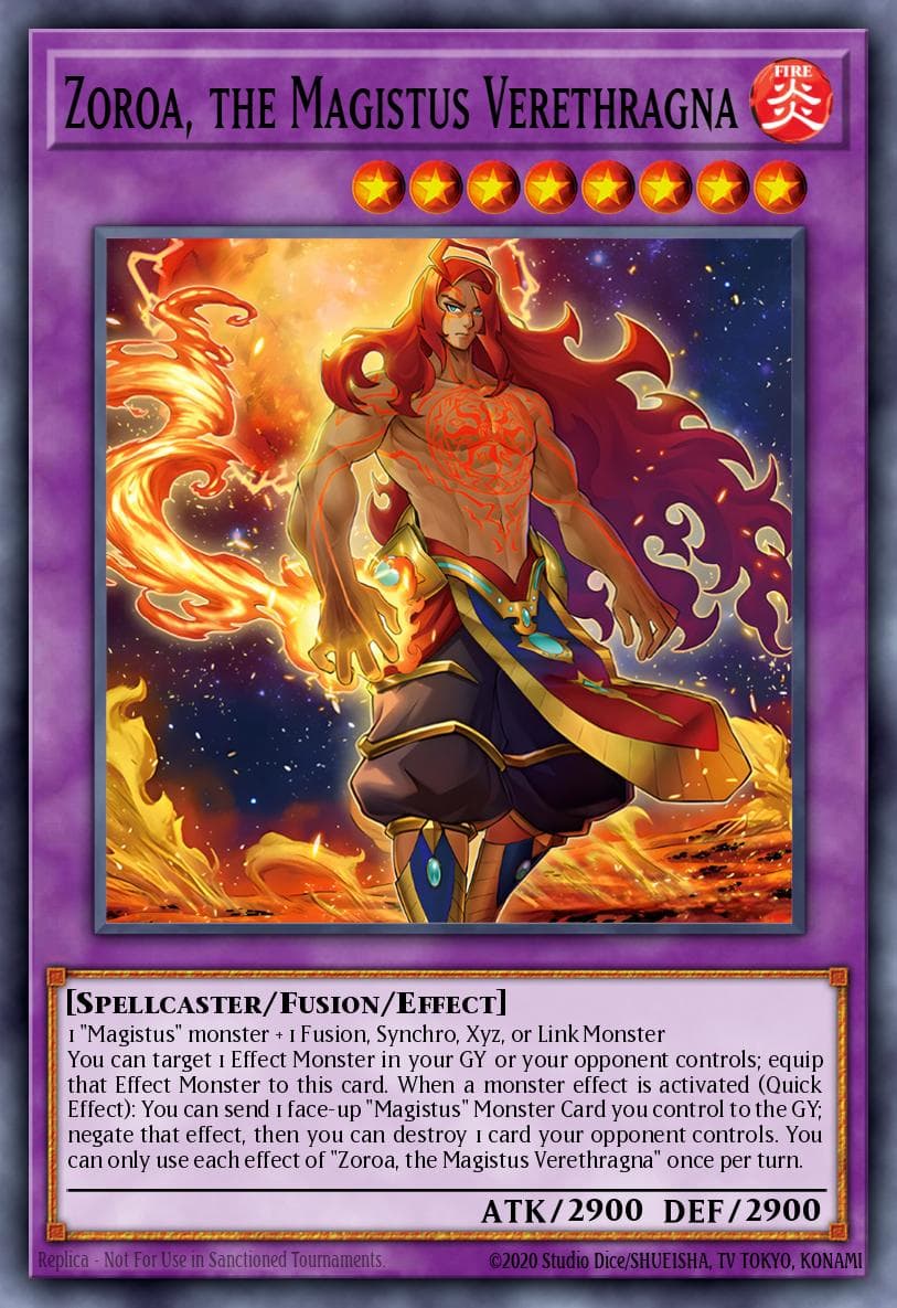 Zoroa, the Magistus Verethragna — Battles of Legend: Monster Mayhem