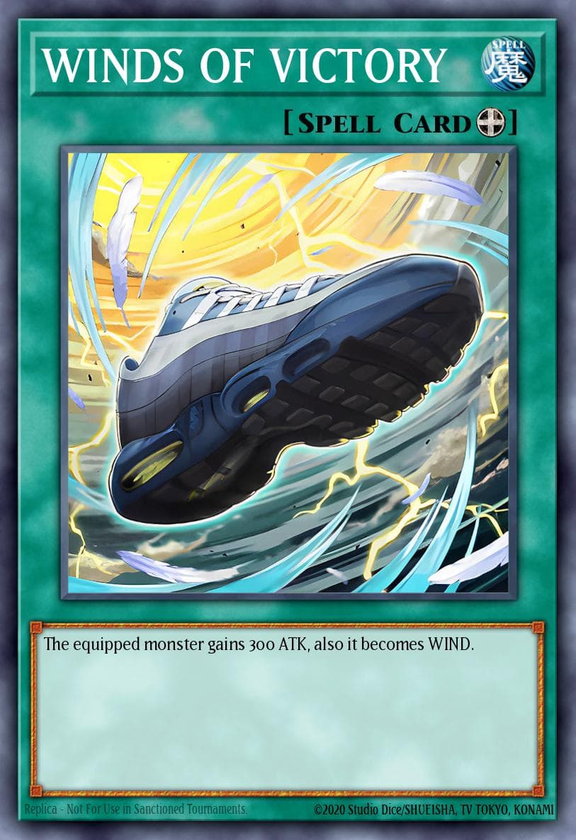 WINDS OF VICTORY — Nike collaboration cards