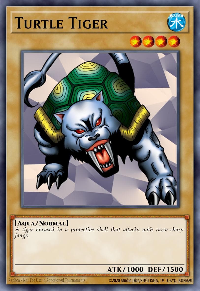Turtle Tiger — Legend of Blue Eyes White Dragon