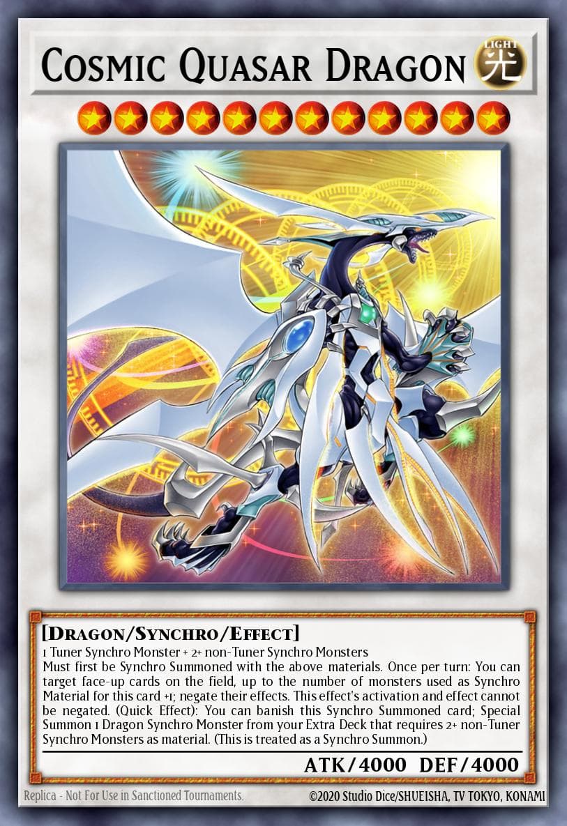 Cosmic Quasar Dragon — Duelist Nexus