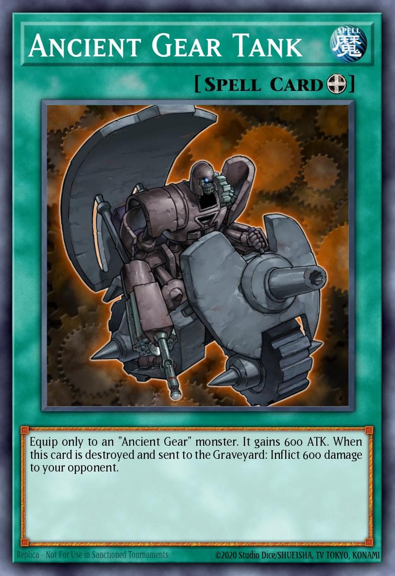 Ancient Gear Tank — Yu-Gi-Oh! card