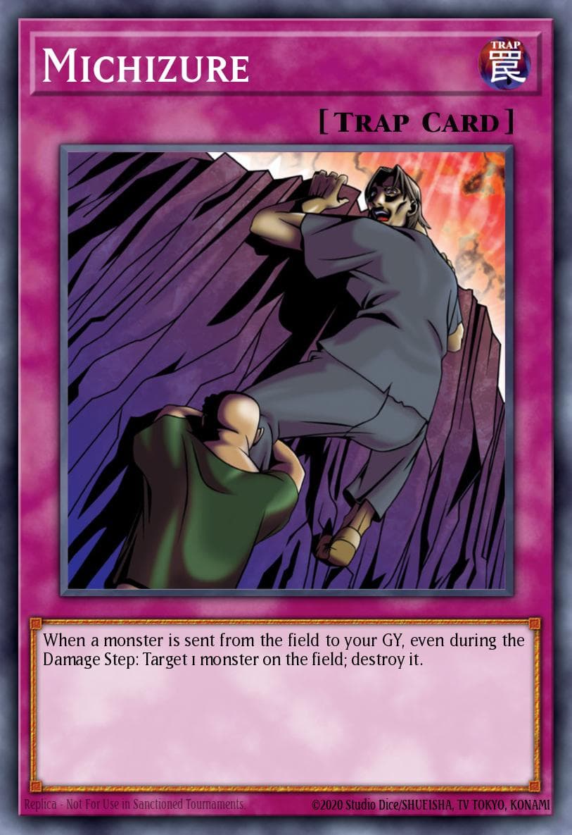 Michizure — Yu-Gi-Oh! card