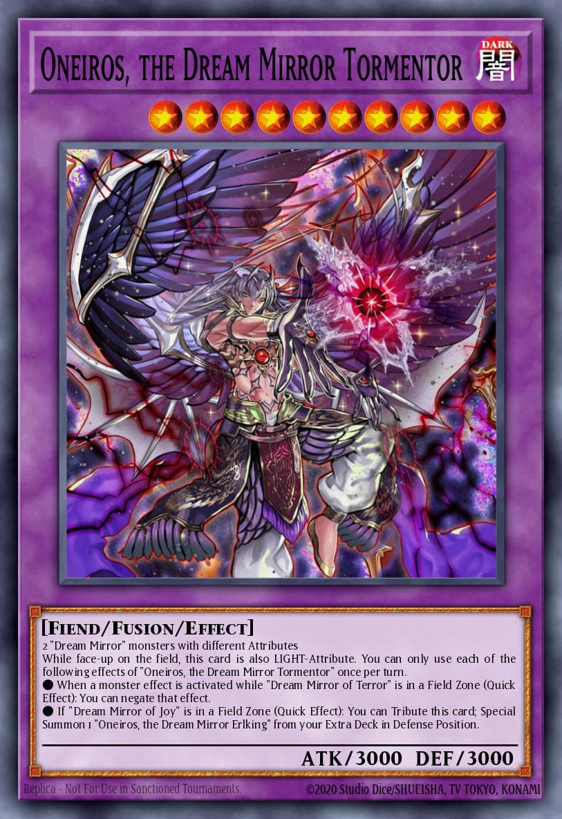 Oneiros, the Dream Mirror Tormentor — Blazing Vortex