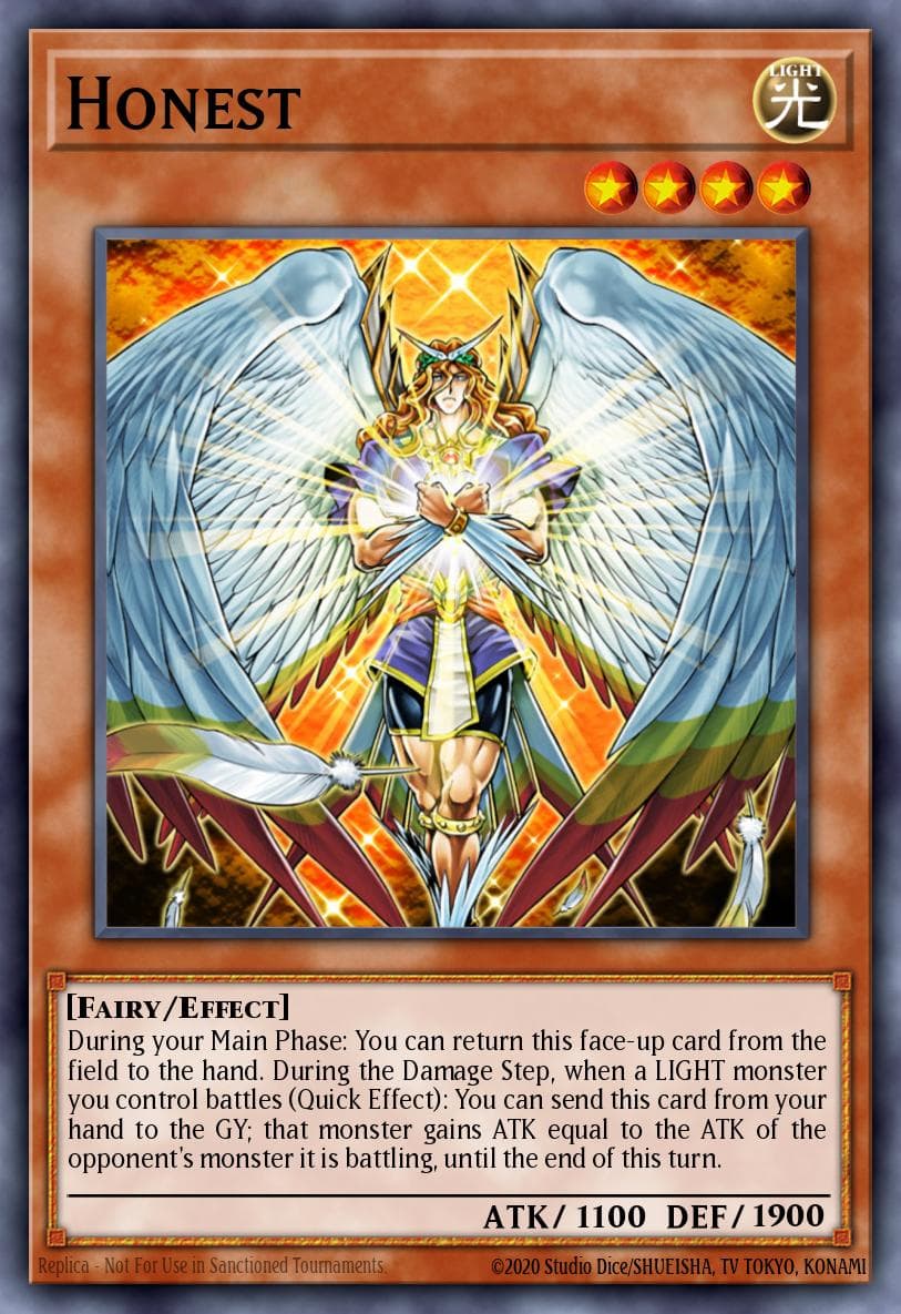 Honest (Ghost Rare) — Yu-Gi-Oh! card