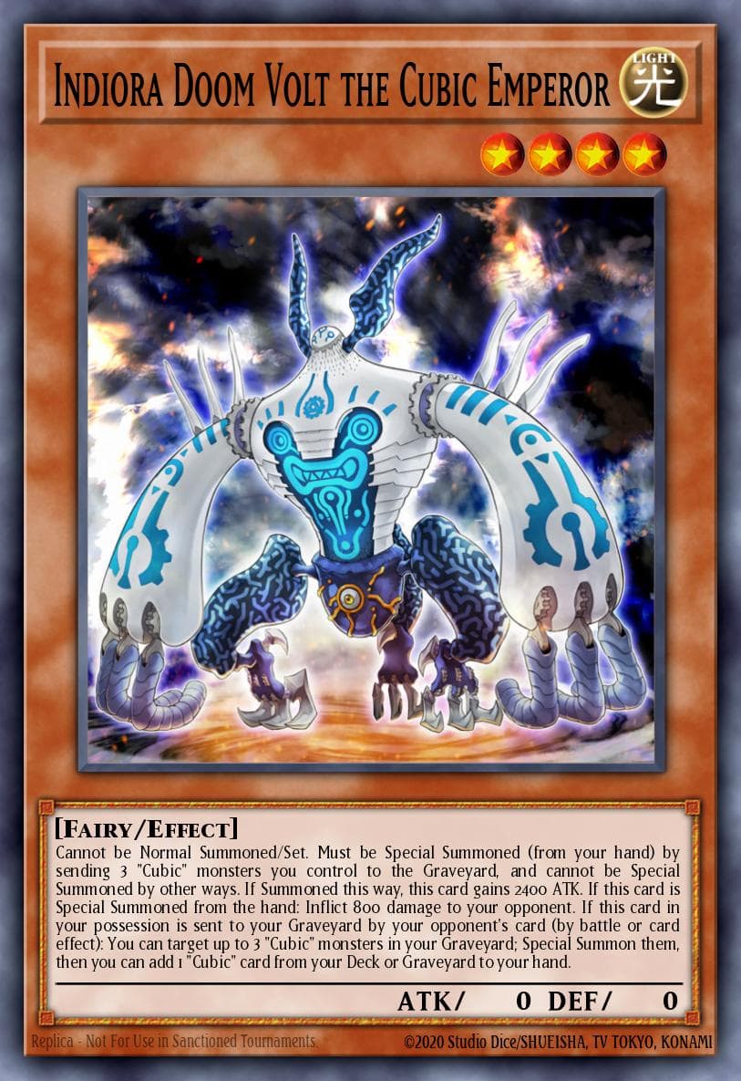 Indiora Doom Volt the Cubic Emperor — The Dark Side of Dimensions Movie Pack