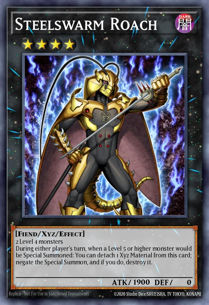 Steelswarm Roach — Yu-Gi-Oh! card