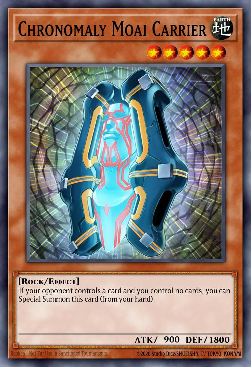 Chronomaly Moai Carrier — 2014 Mega-Tin Mega Pack