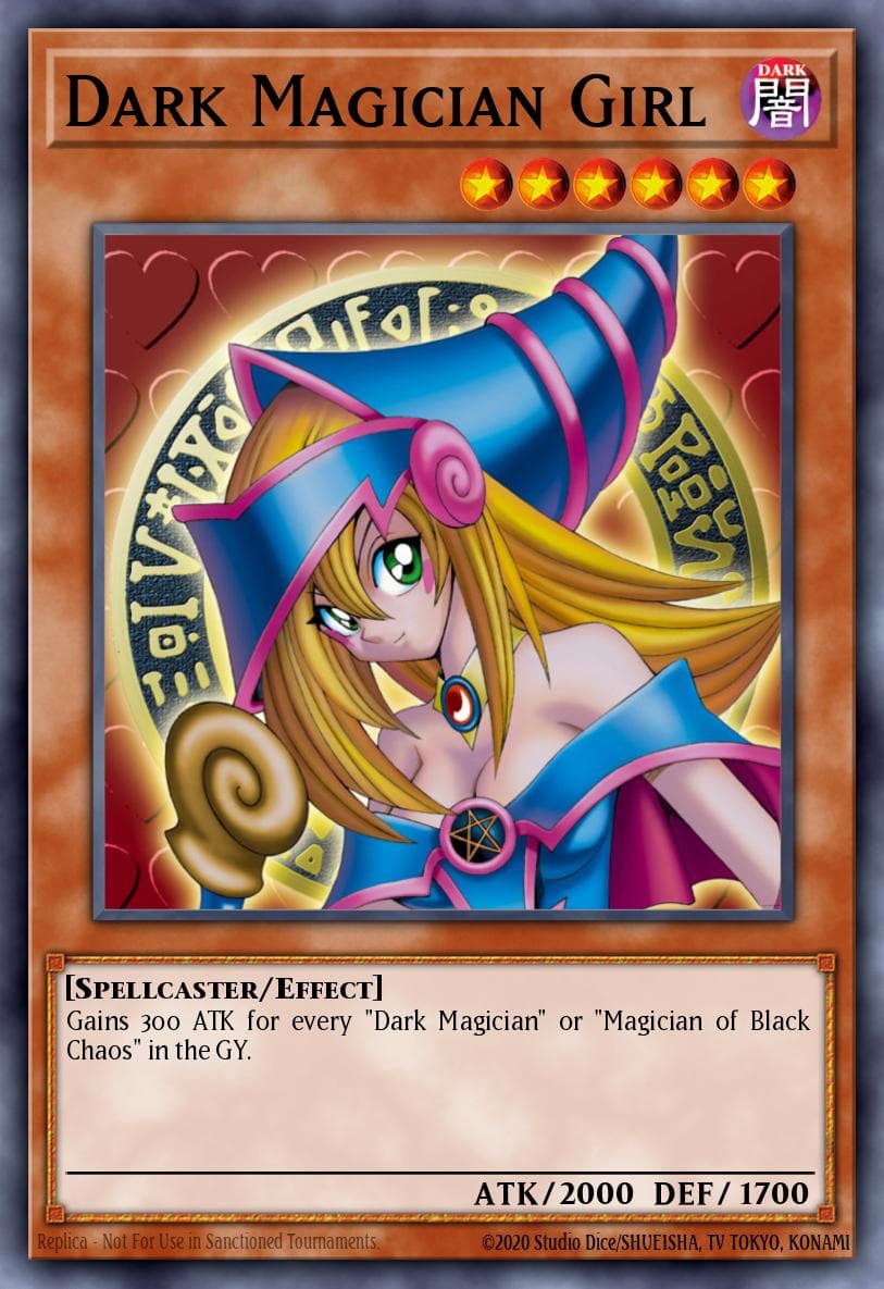 Dark Magician Girl — Yu-Gi-Oh! card
