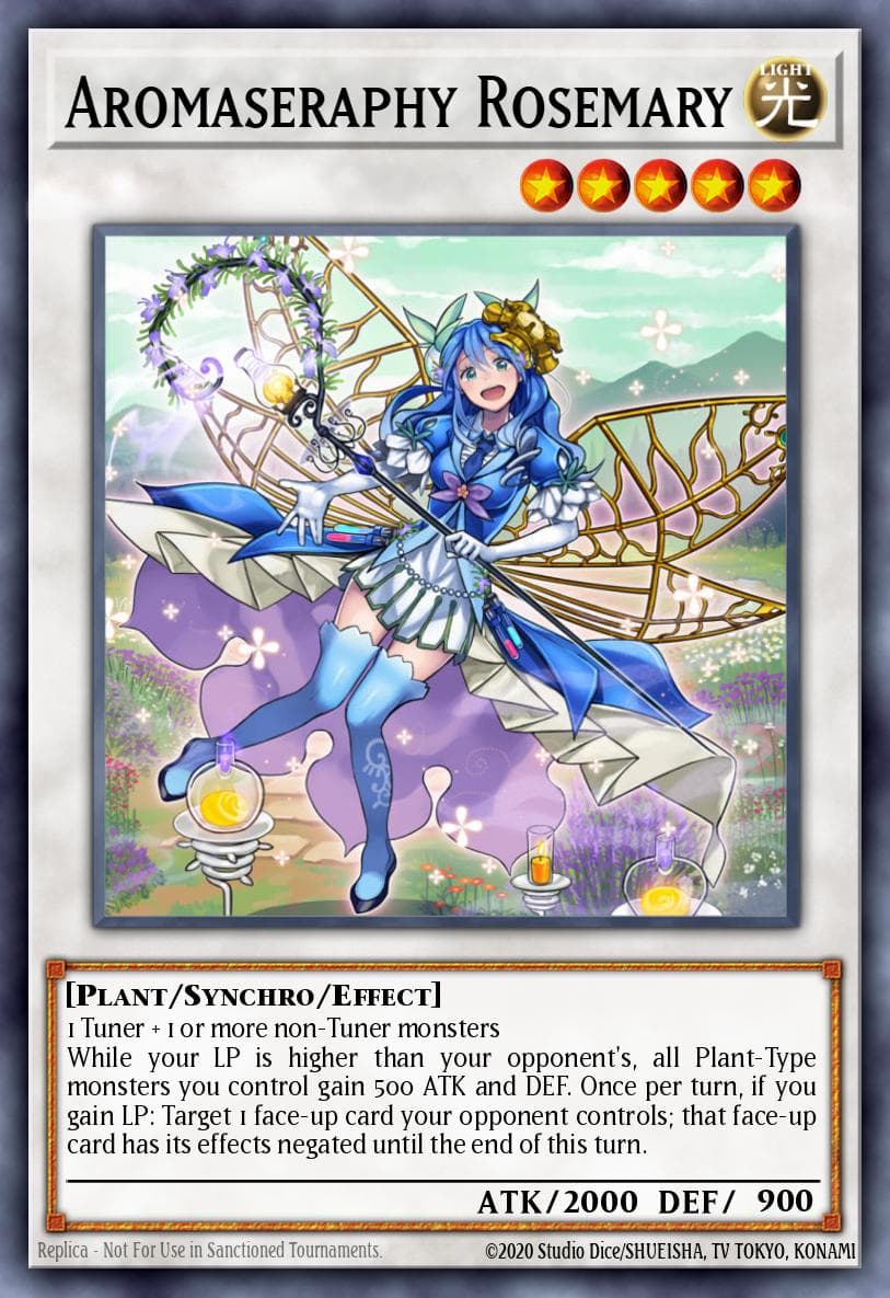 Aromaseraphy Rosemary — Yu-Gi-Oh! card