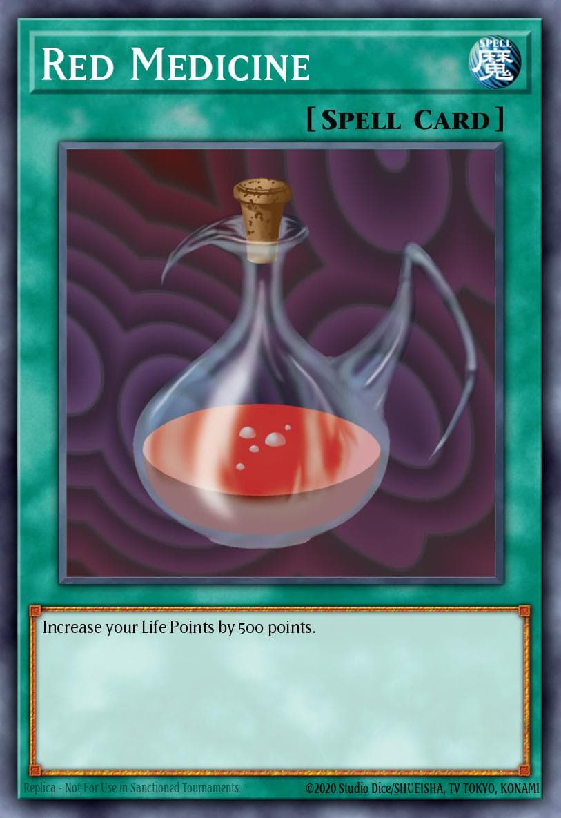 Red Medicine — Starter Deck 2006 Yu-Gi-Oh! card by KAZUKI TAKAHASHI
