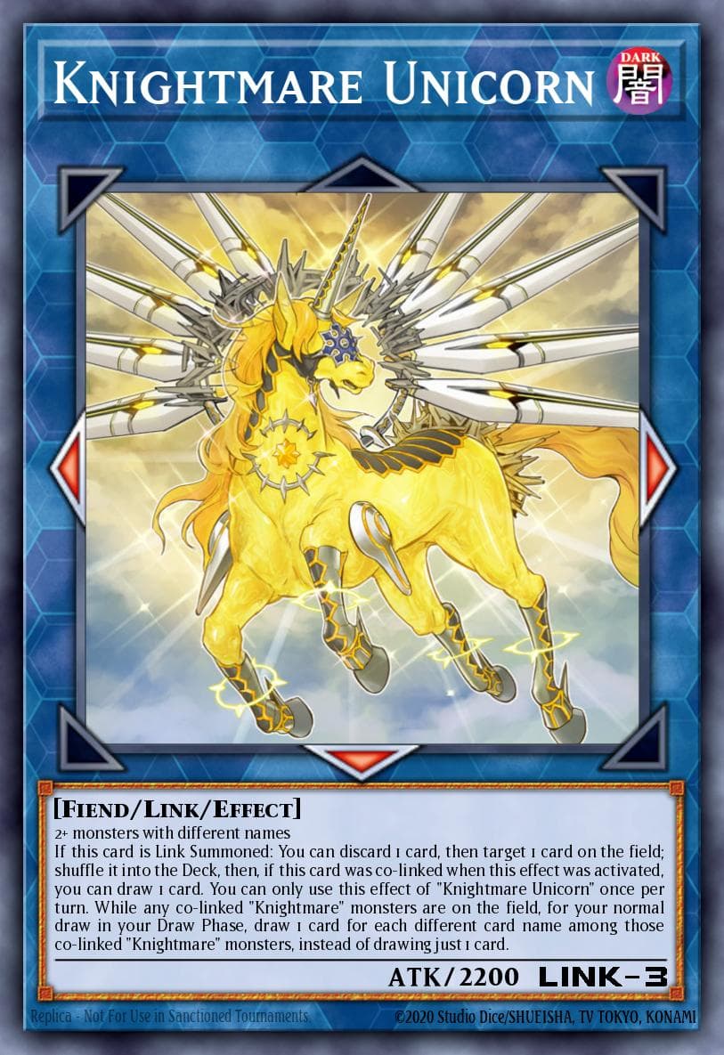 Knightmare Unicorn — 2019 Gold Sarcophagus Tin Mega Pack