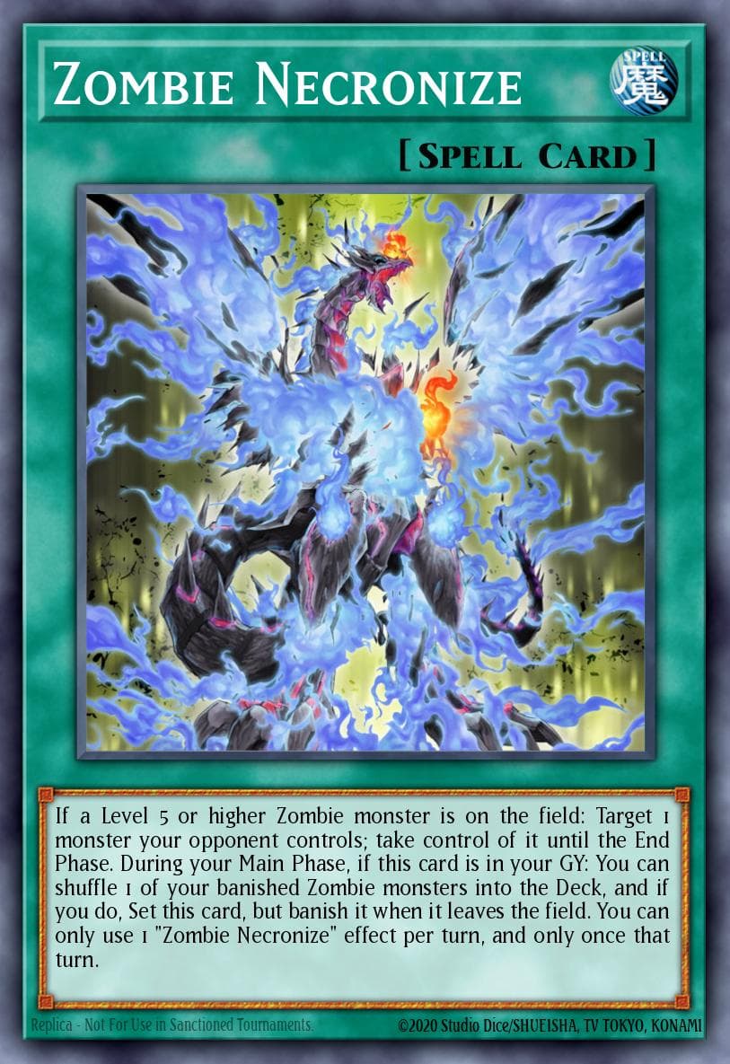 Zombie Necronize — Yu-Gi-Oh! card