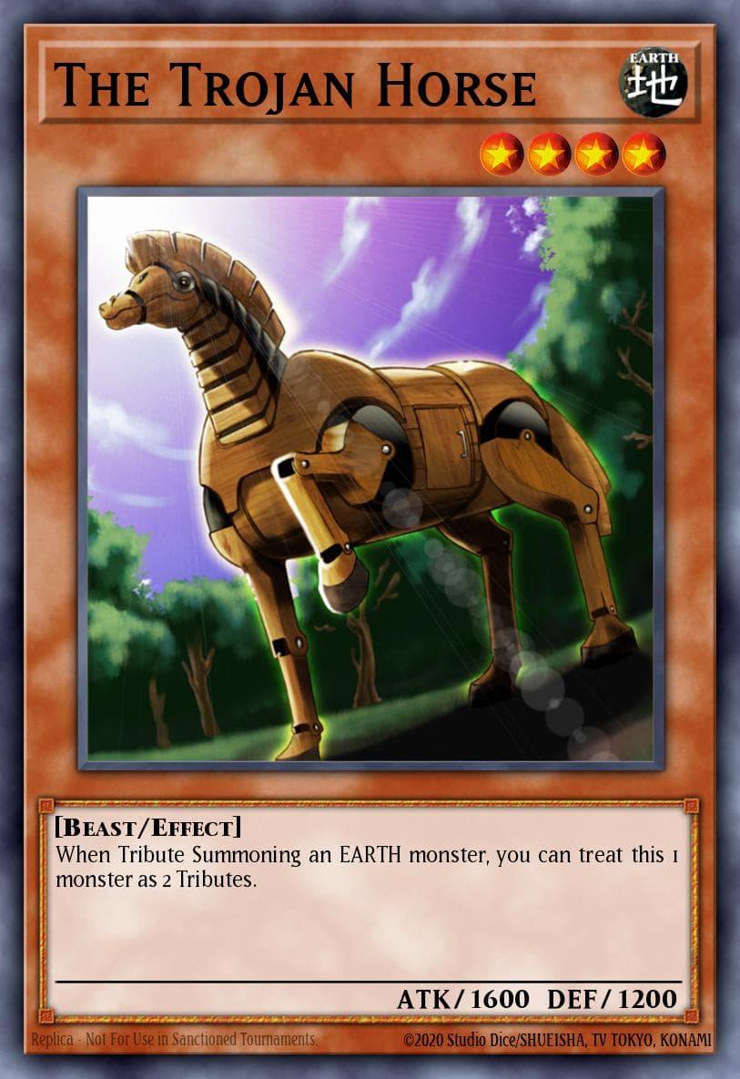 The Trojan Horse — Soul of the Duelist Yu-Gi-Oh! card by KAZUKI TAKAHASHI
