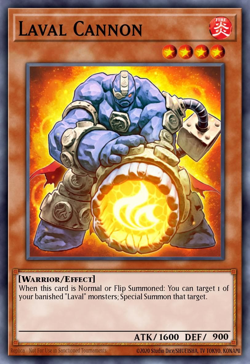 Laval Cannon — Duel Terminal 6 Yu-Gi-Oh! card by K. KAMIYA