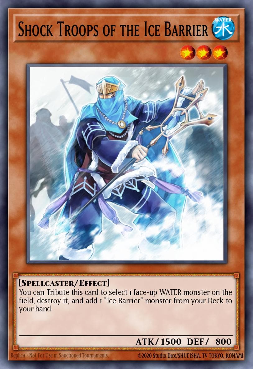 Shock Troops of the Ice Barrier — Duel Terminal 3