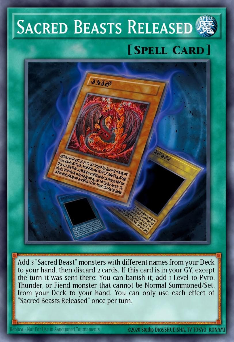 Sacred Beasts Released — Chaos Origins