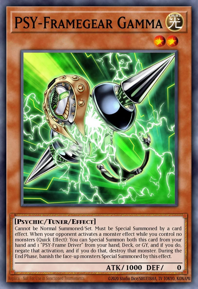 PSY-Framegear Gamma — Yu-Gi-Oh! card