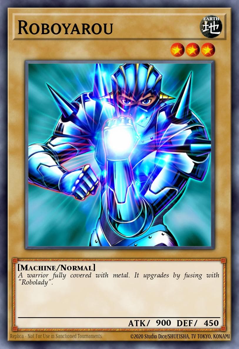 Roboyarou — Legacy of Darkness Yu-Gi-Oh! card by KAZUKI TAKAHASHI