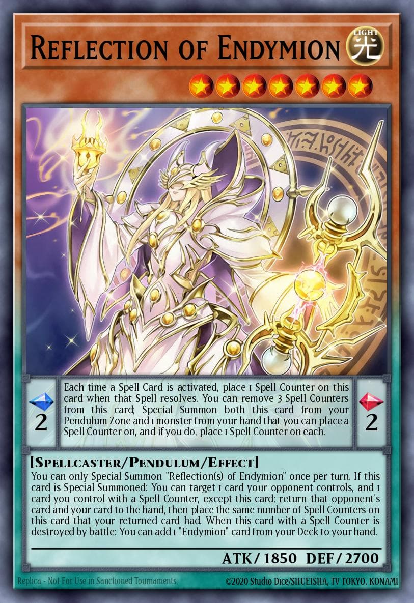 Reflection of Endymion — Structure Deck: Order of the Spellcasters