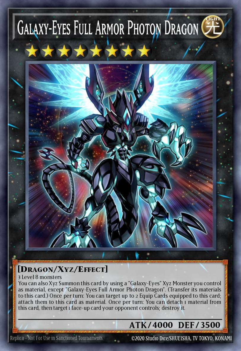 Galaxy-Eyes Full Armor Photon Dragon — Crossed Souls