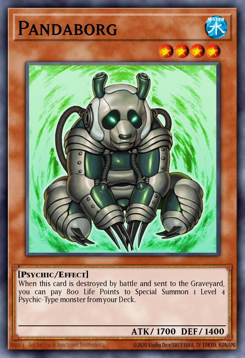 Pandaborg — Absolute Powerforce Yu-Gi-Oh! card by KAZUKI TAKAHASHI