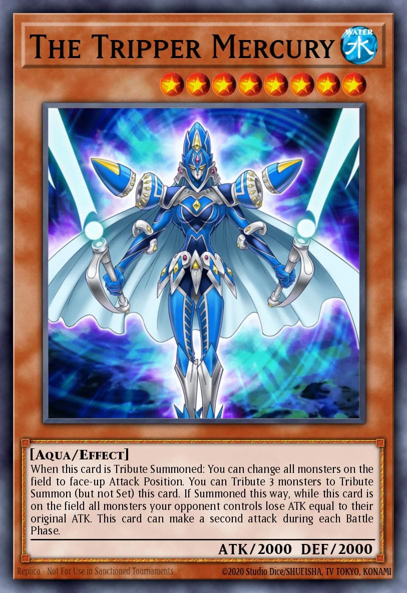The Tripper Mercury — Dragons of Legend: Unleashed Yu-Gi-Oh! card by KAZUKI TAKAHASHI
