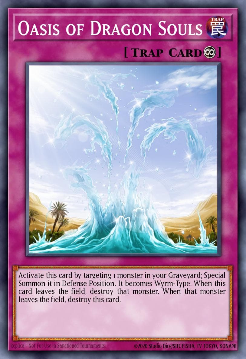 Oasis of Dragon Souls — OTS Tournament Pack 3 Yu-Gi-Oh! card by KAZUKI TAKAHASHI