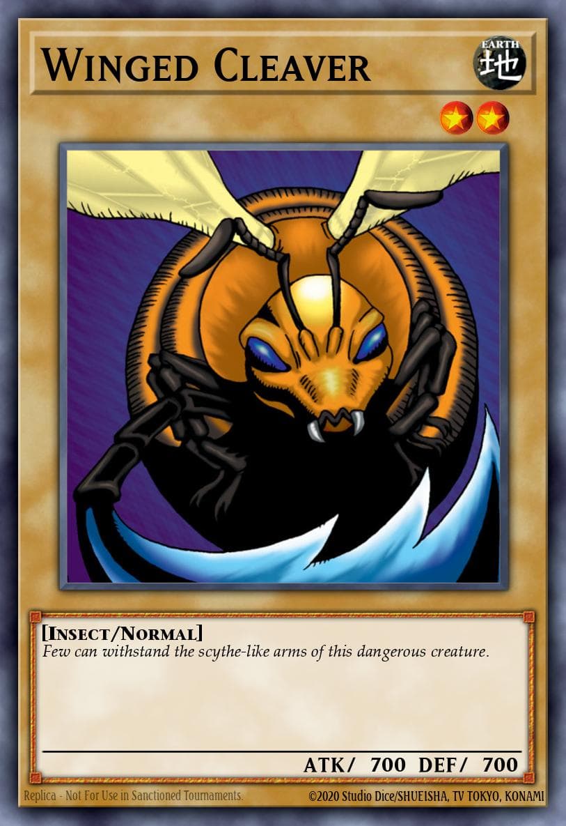 Winged Cleaver — Speed Duel Decks: Ultimate Predators Yu-Gi-Oh! card by KAZUKI TAKAHASHI